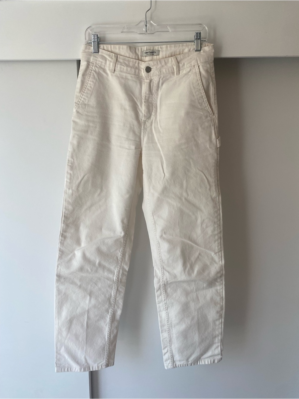 Carhartt White Straight-Leg Jeans
